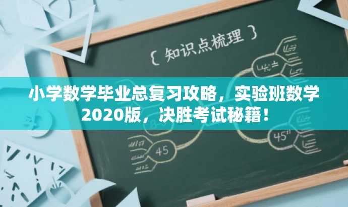 小学数学毕业总复习攻略,实验班数学2020版,决胜考试秘籍! 小学数学毕业总复习攻略,实验班数学2020版,决胜考试秘籍!