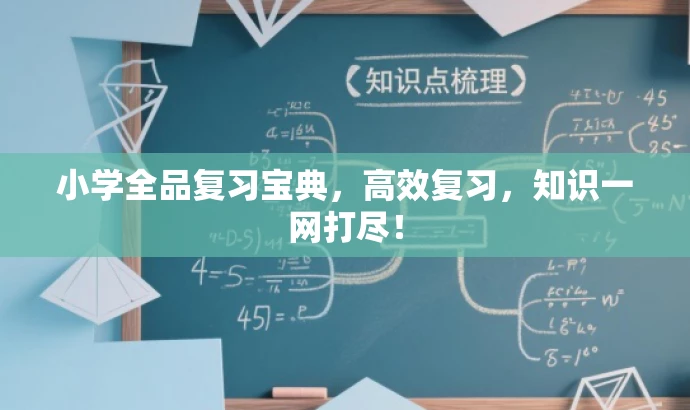 小学全品复习宝典,高效复习,知识一网打尽! 小学全品复习宝典,高效复习,知识一网打尽!