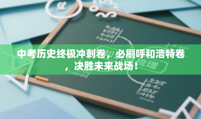 中考历史终极冲刺卷,必刷呼和浩特卷,决胜未来战场! 中考历史终极冲刺卷,必刷呼和浩特卷,决胜未来战场!
