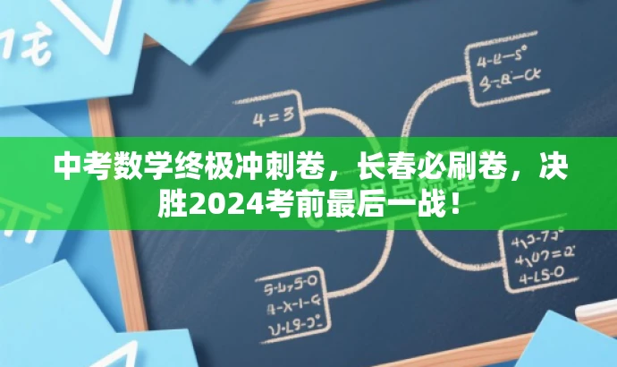 中考数学终极冲刺卷，长春必刷卷，决胜2024考前最后一战！