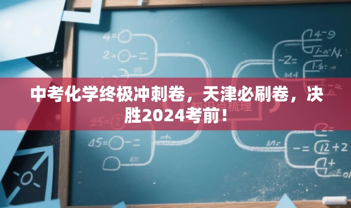 中考化学终极冲刺卷,天津必刷卷,决胜2024考前! 中考化学终极冲刺卷,天津必刷卷,决胜2024考前!