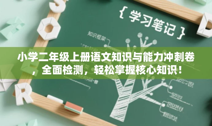 小学二年级上册语文知识与能力冲刺卷,全面检测,轻松掌握核心知识! 小学二年级上册语文知识与能力冲刺卷,全面检测,轻松掌握核心知识!