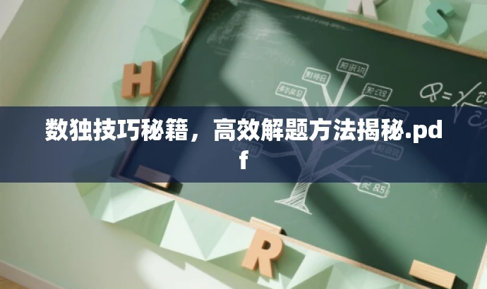 数独技巧秘籍，高效解题方法揭秘.pdf