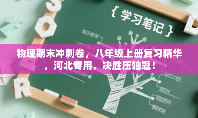 物理期末冲刺卷,八年级上册复习精华,河北专用,决胜压轴题! 物理期末冲刺卷,八年级上册复习精华,河北专用,决胜压轴题!