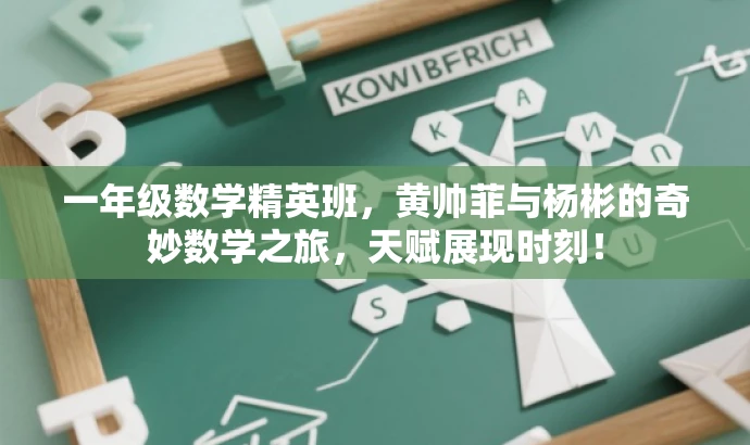 一年级数学精英班,黄帅菲与杨彬的奇妙数学之旅,天赋展现时刻! 一年级数学精英班,黄帅菲与杨彬的奇妙数学之旅,天赋展现时刻!