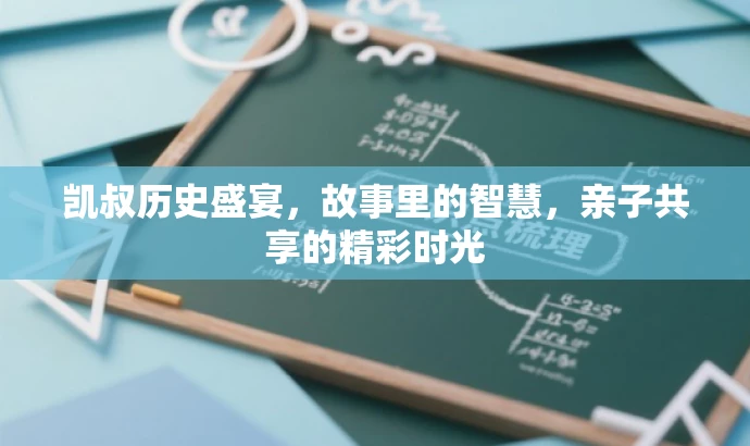 凯叔历史盛宴，故事里的智慧，亲子共享的精彩时光