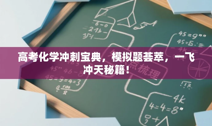 高考化学冲刺宝典,模拟题荟萃,一飞冲天秘籍! 高考化学冲刺宝典,模拟题荟萃,一飞冲天秘籍!