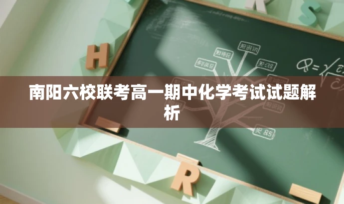 南阳六校联考高一期中化学考试试题解析 南阳六校联考高一期中化学考试试题解析