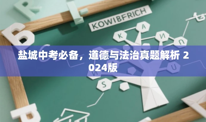 盐城中考必备,道德与法治真题解析 2024版 盐城中考必备,道德与法治真题解析 2024版