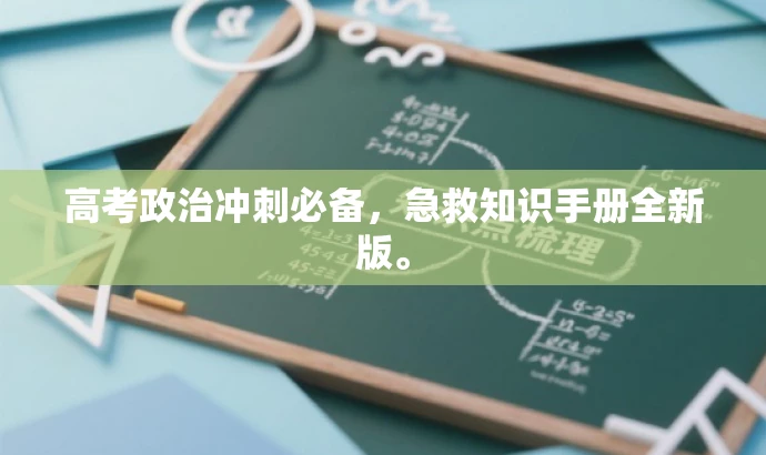 高考政治冲刺必备,急救知识手册全新版。 高考政治冲刺必备,急救知识手册全新版。