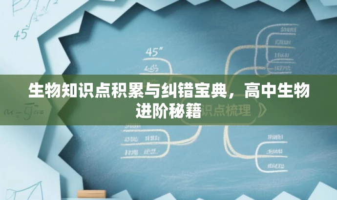 生物知识点积累与纠错宝典,高中生物进阶秘籍 生物知识点积累与纠错宝典,高中生物进阶秘籍
