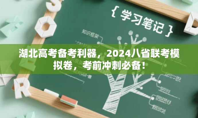 湖北高考备考利器,2024八省联考模拟卷,考前冲刺必备! 湖北高考备考利器,2024八省联考模拟卷,考前冲刺必备!