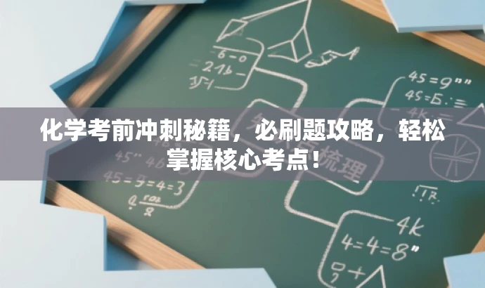 化学考前冲刺秘籍,必刷题攻略,轻松掌握核心考点! 化学考前冲刺秘籍,必刷题攻略,轻松掌握核心考点!
