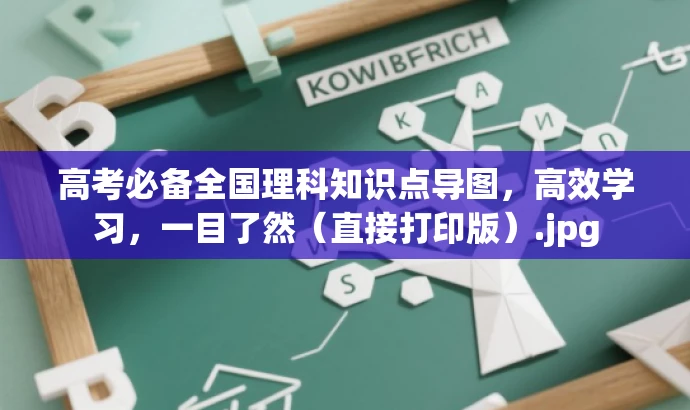 高考必备全国理科知识点导图,高效学习,一目了然(直接打印版).jpg 高考必备全国理科知识点导图,高效学习,一目了然(直接打印版).jpg