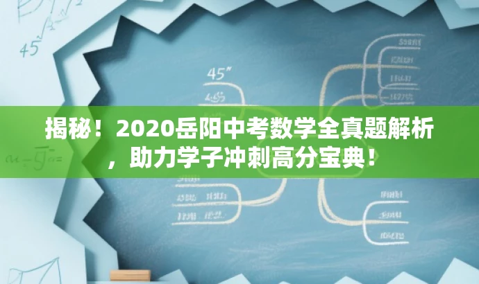 揭秘!2020岳阳中考数学全真题解析,助力学子冲刺高分宝典! 揭秘!2020岳阳中考数学全真题解析,助力学子冲刺高分宝典!
