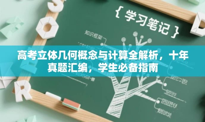高考立体几何概念与计算全解析,十年真题汇编,学生必备指南 高考立体几何概念与计算全解析,十年真题汇编,学生必备指南