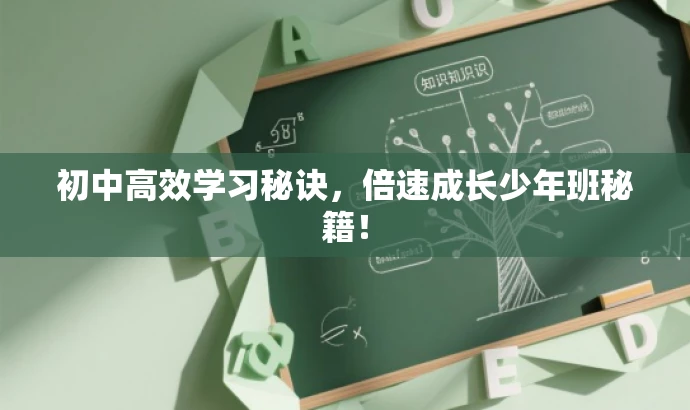 初中高效学习秘诀,倍速成长少年班秘籍! 初中高效学习秘诀,倍速成长少年班秘籍!