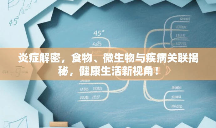 炎症解密,食物、微生物与疾病关联揭秘,健康生活新视角! 炎症解密,食物、微生物与疾病关联揭秘,健康生活新视角!