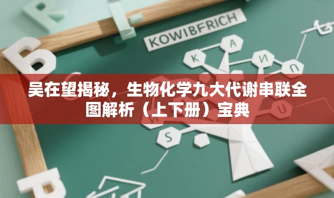 吴在望揭秘,生物化学九大代谢串联全图解析(上下册)宝典 吴在望揭秘,生物化学九大代谢串联全图解析(上下册)宝典