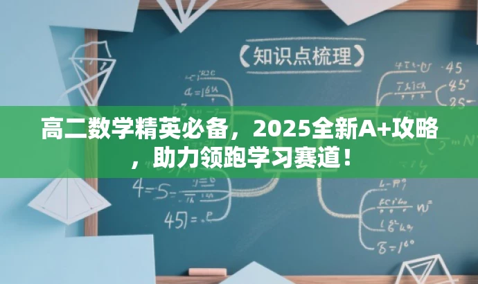 高二数学精英必备，2025全新A+攻略，助力领跑学习赛道！
