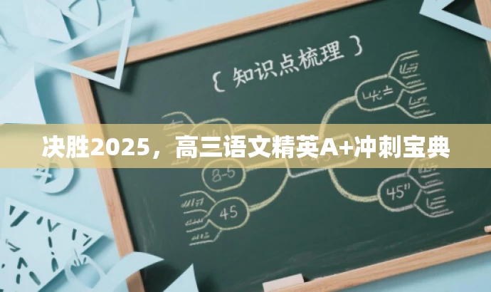 决胜2025，高三语文精英A+冲刺宝典