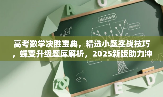 高考数学决胜宝典,精选小题实战技巧,蝶变升级题库解析,2025新版助力冲刺! 高考数学决胜宝典,精选小题实战技巧,蝶变升级题库解析,2025新版助力冲刺!