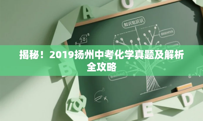 揭秘!2019扬州中考化学真题及解析全攻略 揭秘!2019扬州中考化学真题及解析全攻略