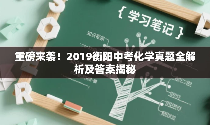 重磅来袭！2019衡阳中考化学真题全解析及答案揭秘