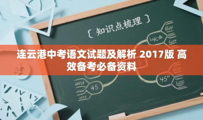 连云港中考语文试题及解析 2017版 高效备考必备资料 连云港中考语文试题及解析 2017版 高效备考必备资料