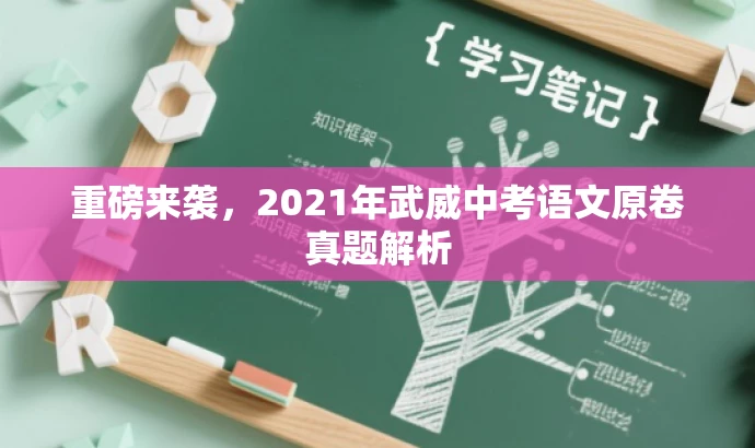 重磅来袭,2021年武威中考语文原卷真题解析 重磅来袭,2021年武威中考语文原卷真题解析