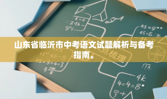 山东省临沂市中考语文试题解析与备考指南。