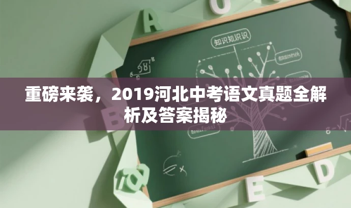重磅来袭,2019河北中考语文真题全解析及答案揭秘 重磅来袭,2019河北中考语文真题全解析及答案揭秘