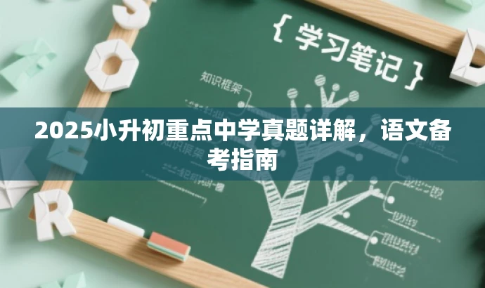 2025小升初重点中学真题详解,语文备考指南 2025小升初重点中学真题详解,语文备考指南