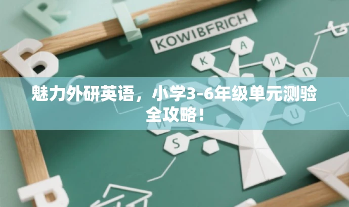魅力外研英语,小学3-6年级单元测验全攻略! 魅力外研英语,小学3-6年级单元测验全攻略!