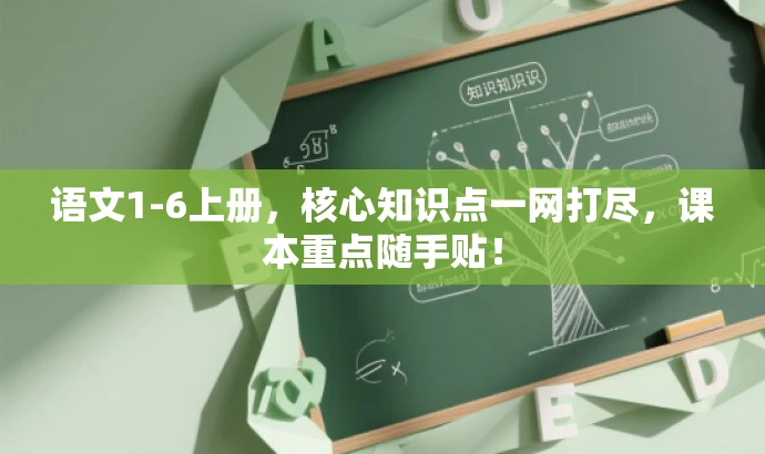 语文1-6上册,核心知识点一网打尽,课本重点随手贴! 语文1-6上册,核心知识点一网打尽,课本重点随手贴!