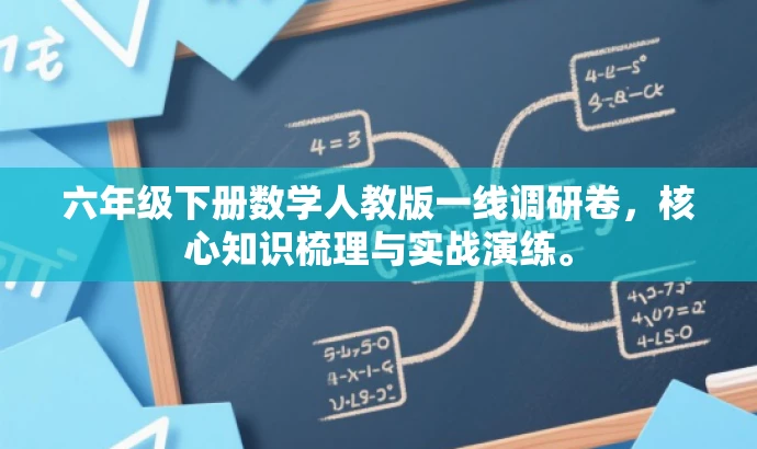 六年级下册数学人教版一线调研卷,核心知识梳理与实战演练。 六年级下册数学人教版一线调研卷,核心知识梳理与实战演练。