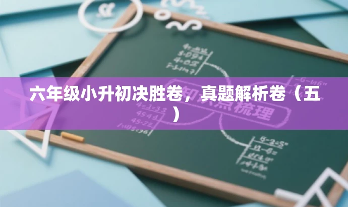六年级小升初决胜卷,真题解析卷(五) 六年级小升初决胜卷,真题解析卷(五)